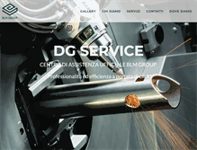 Tablet Screenshot of dg-service.com